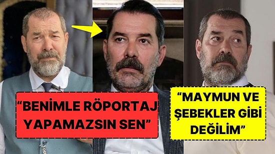 Oyuncu Fikret Kuşkan Röportaj Yapmak İsteyen Muhabirleri Sözleriyle Yerin Dibine Soktu