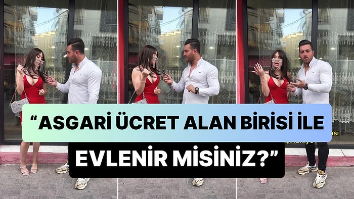 'Asgari Ücret Alan Birisi ile Evlenir misin?' Sorusu Sorulan Kadının Gündem Olan Cevabı