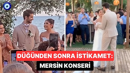 Sonunda Muratlarına Erdiler: Melek Mosso ve Serkan Sağdıç'ın Düğününden İlk Kareler Geldi!