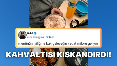 Beslenme Niyetine Dört Başı Mamur Sofra Kuran Miniğin Öğünü Hepimizi Kıskandırdı