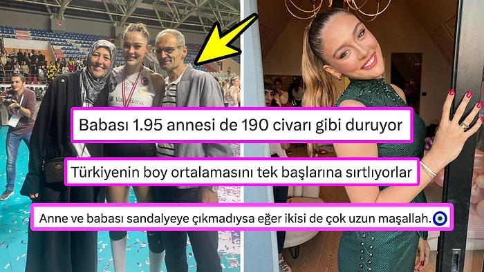 Zehra Güneş'in Anne ve Babasının Boyu Maşallah Dedirtti: "Türkiye'nin Boy Ortalamasını Yükseltiyorlar"
