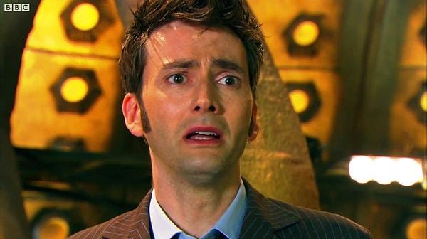 “Gitmek istemiyorum” repliği, Tennant’ın Doktor Who kariyerinin anıtsal son anlarını ölümsüzleştirdi.