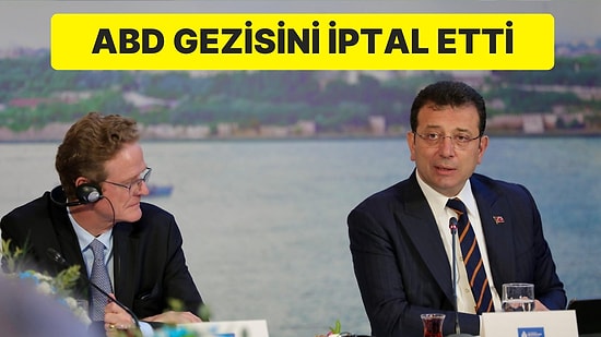 İsrail’e Tepki mi? Ekrem İmamoğlu ABD Gezisini İptal Etti