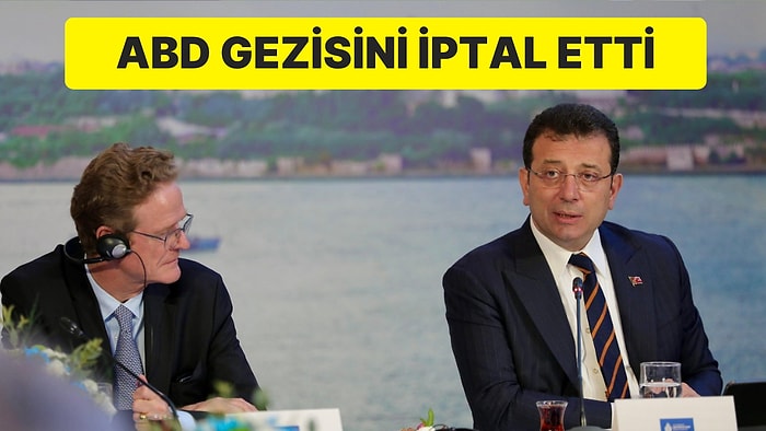 İsrail’e Tepki mi? Ekrem İmamoğlu ABD Gezisini İptal Etti