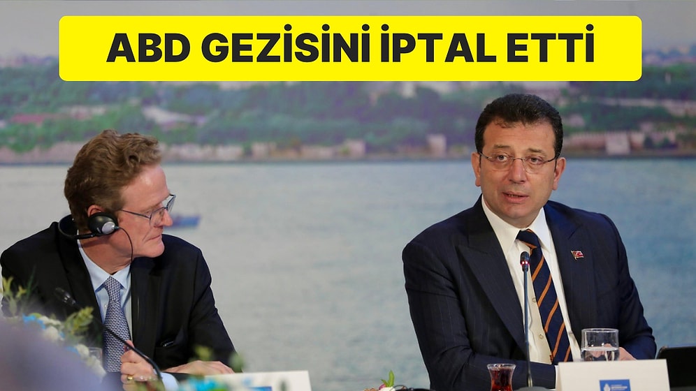 İsrail’e Tepki mi? Ekrem İmamoğlu ABD Gezisini İptal Etti