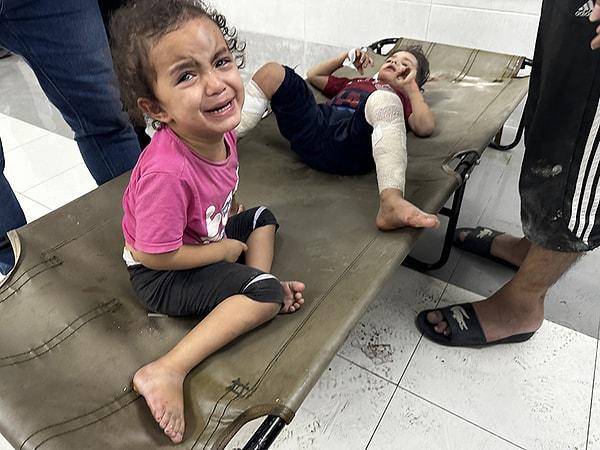 Birleşmiş Milletler Çocuklara Yardım Fonu (UNICEF) Gazze Şeridi'ndeki çocukların durumu "felaket" olarak nitelendirildi.