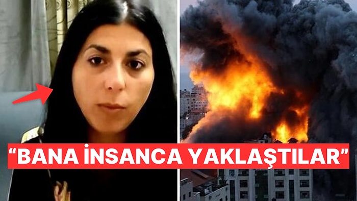 Hamas'tan Kurtulup Filistin Kuvvetleri Tarafından Esir Alınan Bir Kadın, Bu Süreçte Neler Yaşadığını Anlattı!