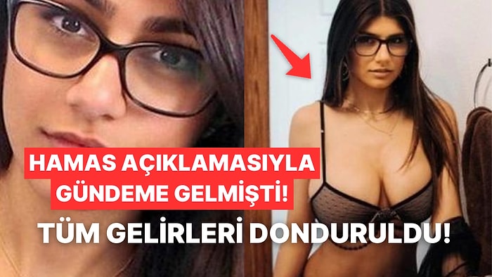 Pornhub, Eski Yetişkin Film Oyuncusu Mia Khalifa'nın Gelirlerini Kesip Hepsini İsrail'e Bağışladı!