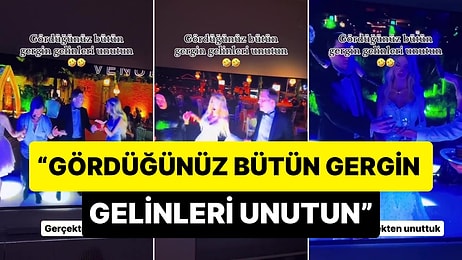 Daha Gergin Bir Gelin Görmediniz! Düğününde Gerginlik Patlaması Yaşayan Gelinin Viral Olan Anları