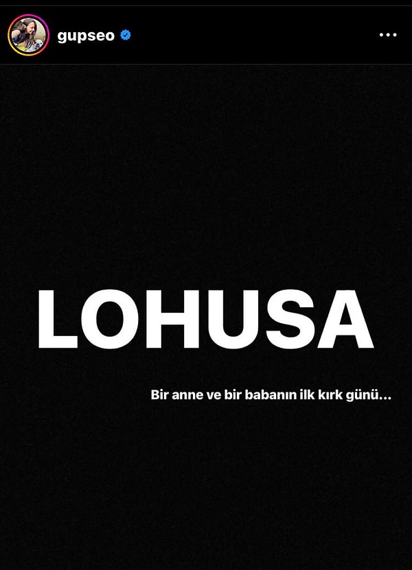 Bir anne ve bir babanın ilk kırk gününü konu edinen "Lohusa" isimli filmde birbirinden ünlü isimler yer alıyor.