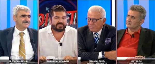 'Bir dönem Ertuğrul Özkök'e vurmak modaydı' diyen Rasim Ozan Kütahyalı, bir sinema eleştirmeni arkadaşının kendisini aradığını ve Ertuğrul Özkök'e 'vurmak' istediğini söylediğini dile getirdi.