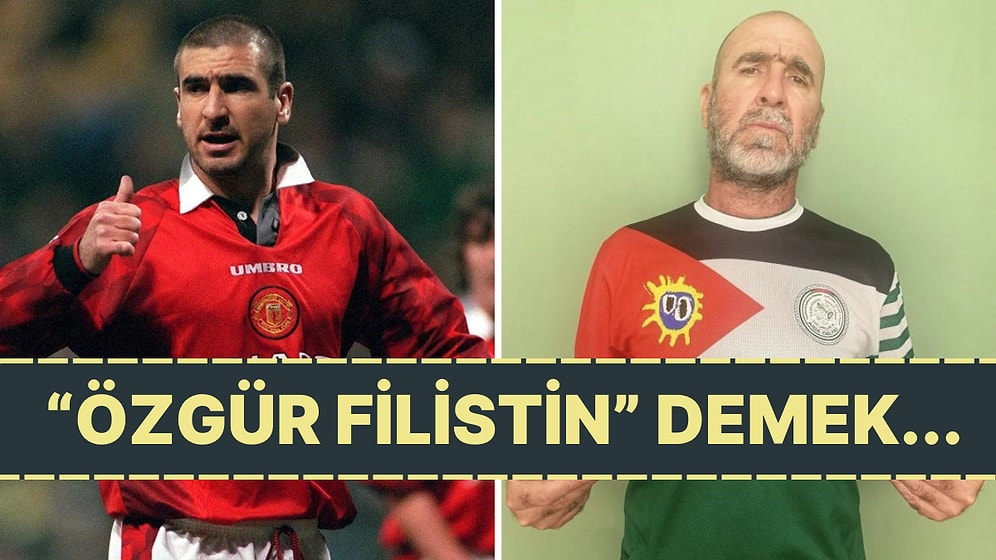 Efsane Futbolcu Eric Cantona, Filistin Halkı İçin Kaleme Aldığı Duygusal Yazıyla Gündeme Oturdu