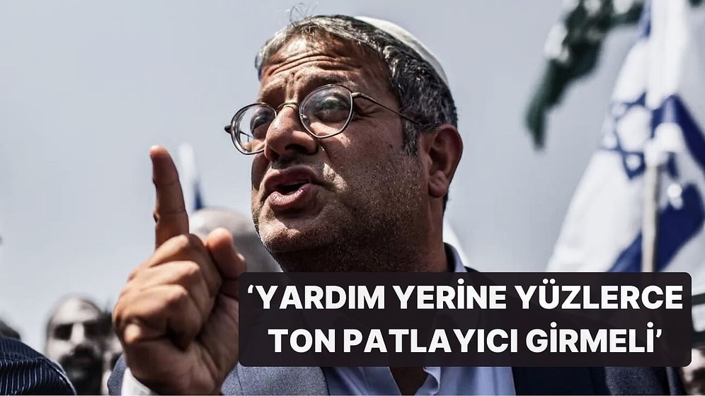 İsrailli Bakandan Hastane Saldırısı Sonrası Skandal Paylaşım! 'Bölgeye Yardım Değil Patlayıcı Girmeli'