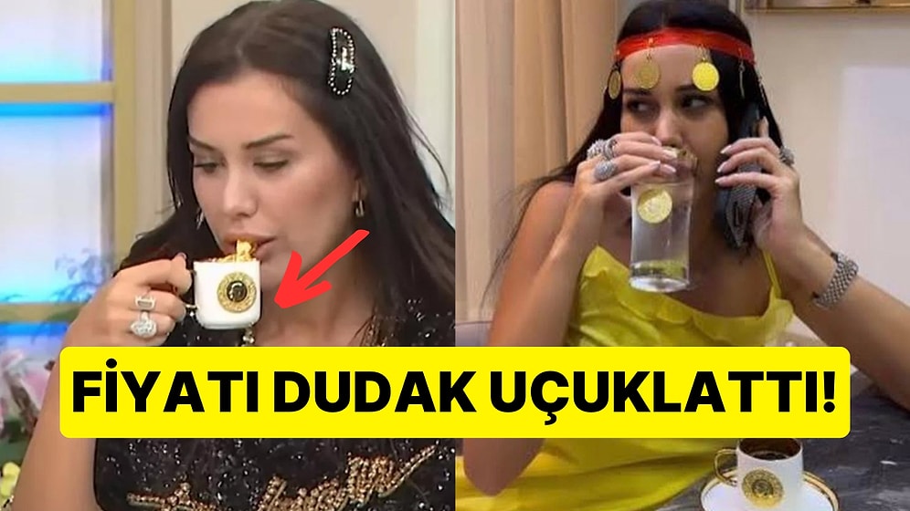 Dilan Polat'ın Ağlayarak Sahte Olduğunu Söylediği Altınlı Fincanın Fiyatı Ortaya Çıktı!