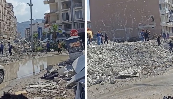 Depremin üzerinden aylar geçmesine rağmen öğrencilerin yaşadığı bu mağduriyet yürekleri bir kere daha burktu.