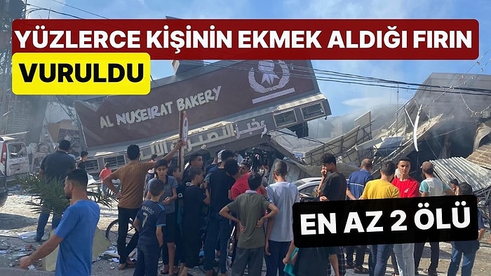 İsrail'in Gazze'ye Yönelik Saldırıları Sürüyor! Yüzlece Kişinin Ekmek Aldığı Fırın Vuruldu