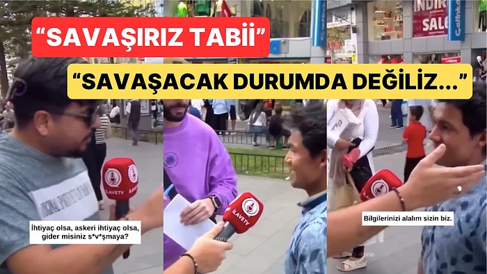 Gazze'de Savaşmaya Gideceklerini Söyleyen İnsanlardan Bilgileri İstenince U Dönüşü Yaptılar