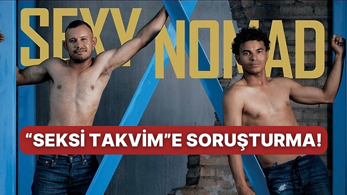 Takvim Olay Oldu: Evsiz Çıplakların Fotoğraflarını Çektiler!