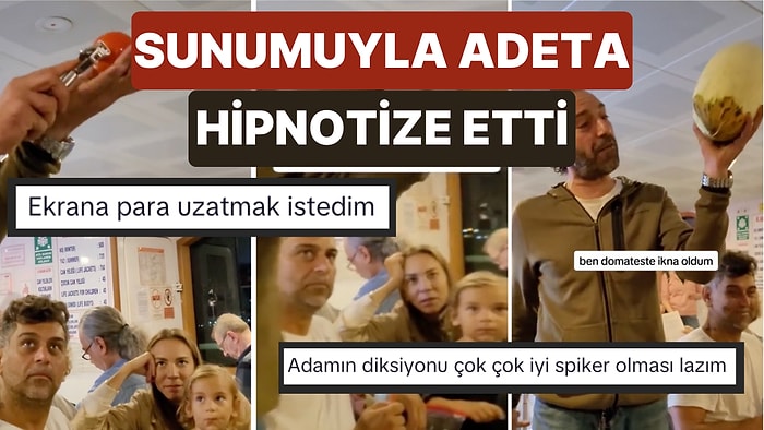 Sattığı Ürünü Tanıtırken Diksiyonu ve Yaptığı Sunumla İnsanları Adeta Hipnotize Eden Seyyar Satıcı
