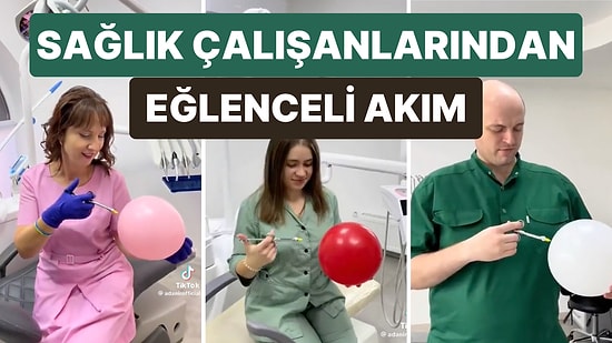 Sağlık Çalışanlarının Ellerinin Hafif Olup Olmadığını Göstermek İçin Başlattıkları Eğlenceli Video Akımı