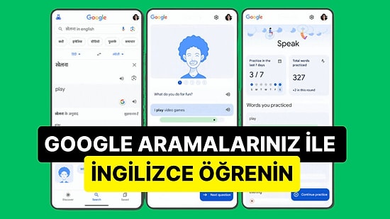 Yabancı Dil Problemi Olanlar Buraya: Google, "Arama" Bölümü Üzerinden Kullanıcılara İngilizce Eğitimi Verecek