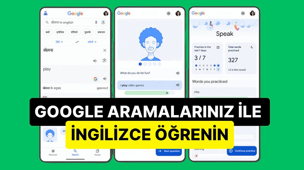 Yabancı Dil Problemi Olanlar Buraya: Google, "Arama" Bölümü Üzerinden Kullanıcılara İngilizce Eğitimi Verecek