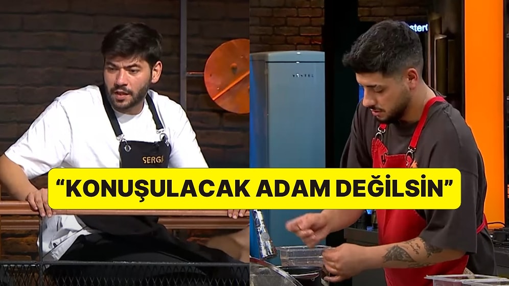 Masterchef'te Haftanın Son Eleme Oyununa Sergen ile Barış Arasındaki Gerilim Damga Vurdu