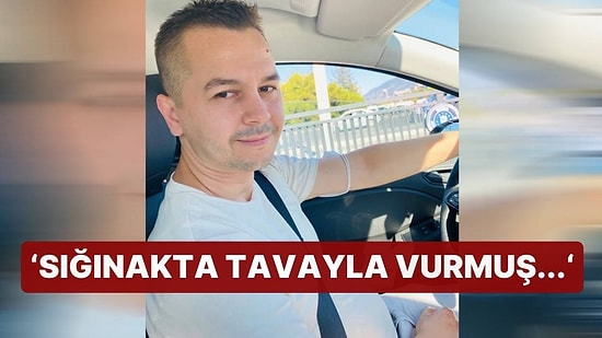Yüzde 79 Engelli Eşini 'Meyve Suyu İstedi' Diye Dövdü! 'Sığınakta Tavayla Vurmuş...'
