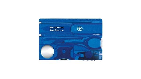 2. Victorinox 0.7322.T2 SwissCard Lite Sapphire
