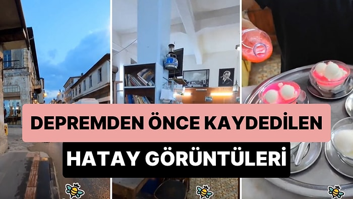 Depremden Önce Kaydedilen Hatay'daki Tarihi Affan Kıraathanesi Görüntüleri İçinizi Sızlatacak