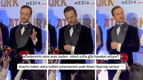 Aras Bulut İynemli'nin Atatürk Galasındaki Tavırları "Rolden Çıkmayı Unutmuş" Dedirtti