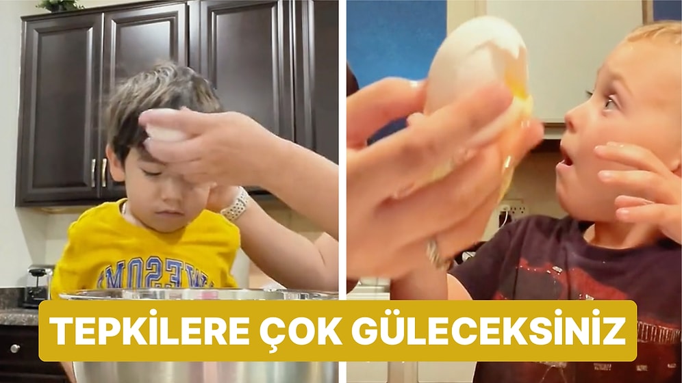 Bir Garip TikTok Akımı: Kafalarında Yumurta Kırılan Çocuklar Tartışma Konusu Oldu!