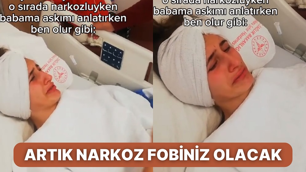 Ameliyatların Korkulu Rüyası Narkoz Etkisiyle Tatlı İtiraflar Yapan Genç Kız Gülmekten Kırdı Geçirdi