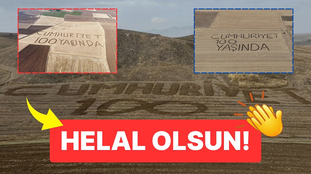 "Köylü Milletin Efendisidir" Sözünün Kanıtı Çiftçilerimizden Yeni Bir 100. Yıl Kutlaması Geldi