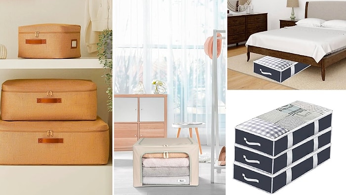 Yazlıkları Kaldırmanın Zamanı Geldi! Evinizin Düzenini Sağlayacak Kullanışlı Hurç Setleri