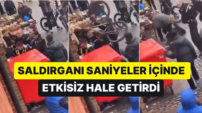 Polislerin Yapamadığını Yaptı: İngiltere'de Yaşlı Bir Adam Adeta Ders Verdi