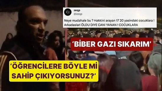 KYK Asansöründe Ölen Arkadaşları İçin Eylem Yapan Öğrencilere Polis Tehdidi! 'Biber Gazı Sıkarım'