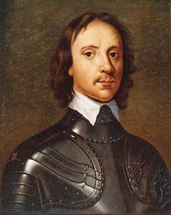 Oliver Cromwell, 17. yüzyılın ilk yarısında siyaset sahnesine adım atmış, dindar bir protestan ve püriten olarak parlamentoda yer almıştır.