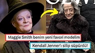 Harry Potter'da Hepimizin Gönüllerinde Taht Kuran Profesör Maggie Smith'in Pozlarına Herkes Hayran Kaldı