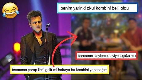 Türk Rock Müziğinin Melankolik Kralı Teoman Bu Sefer Yaptığı Kombinle Hem Goygoycuları Hem de Gönülleri Çeldi!