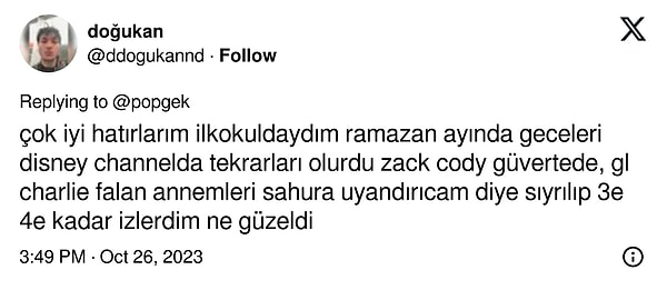 5. Okuldan dönüp ya sokağa çıkılan ya da televizyonun karşısına geçilen günler...