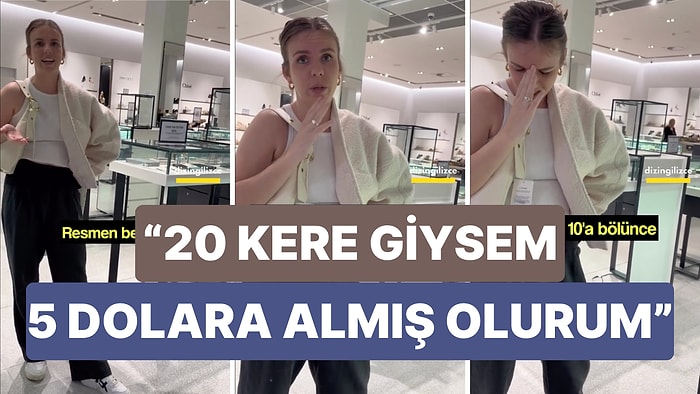 Almakta Kararsız Kaldığı Pantolonu 'Kız Matematiği' ile Makul Bir Hale Getiren Kadın