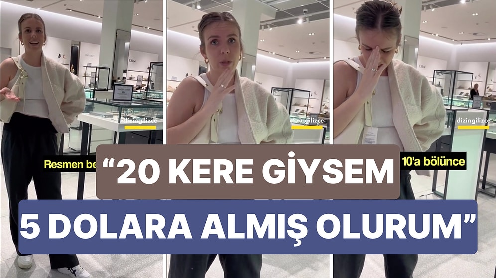 Almakta Kararsız Kaldığı Pantolonu 'Kız Matematiği' ile Makul Bir Hale Getiren Kadın