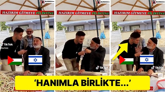 Filistin'e Savaşa Giderim Dedikten Sonra Adresi İstenen Dayı Yaptığı R ile Gündem Oldu