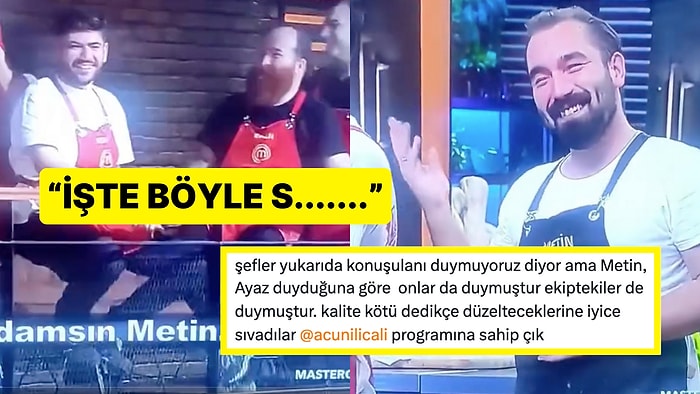 Bölümden O Anları Kestiler: MasterChef All Star'da Eren'in Rakip Takıma Ettiği Küfür Yayında Duyuldu!