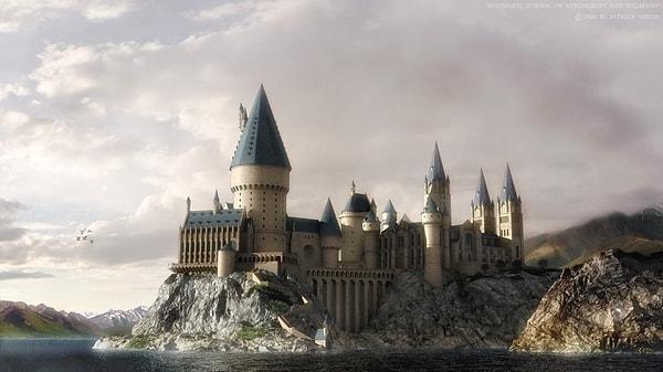 Hogwarts School of Witchcraft and Wizardry from the "Harry Potter"