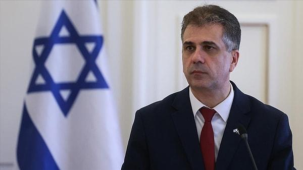 İsrail Dışişleri Bakanı Eli Cohen açıklamasının sonunda, Türkiye'deki İsrailli diplomatların geri çağırılması talimatı verdiğini söyledi.