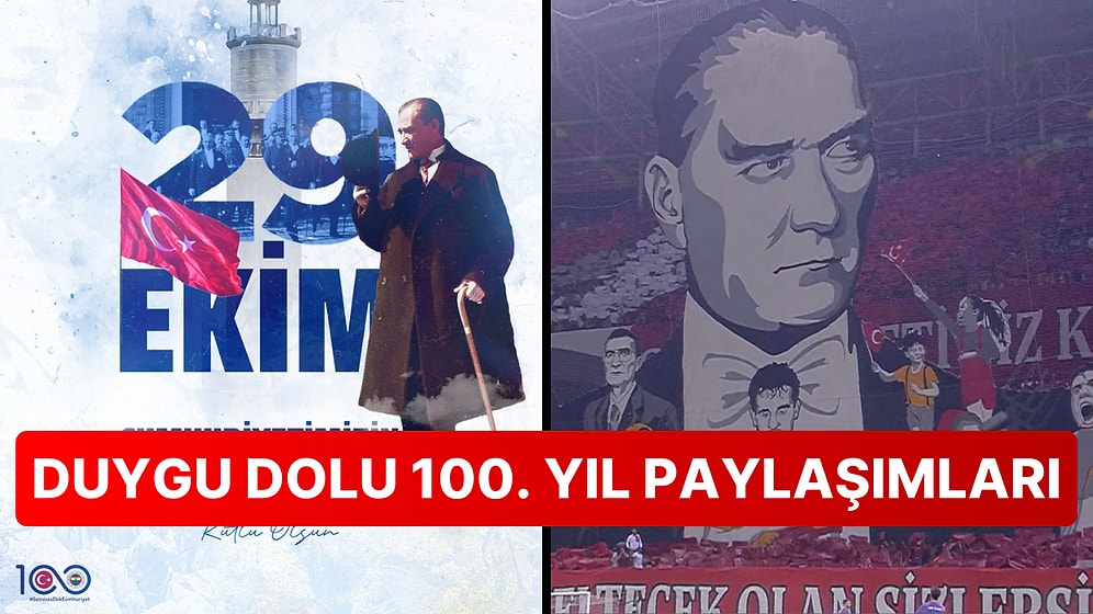 Spor Camiasının Önde Gelen İsimlerinden Gönülleri Fetheden Cumhuriyetin 100. Yılı Paylaşımları