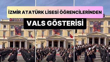 İzmir Atatürk Lisesi Öğrencilerinden Cumhuriyet'in 100. Yılına Özel Vals Gösterisi