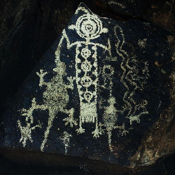 10. Kaliforniya eyaletinde bulunan Coso Kaya Sanatı bölgesinde bulunan bir çizimin 10000 yıldan daha eski olduğu düşünülüyor.